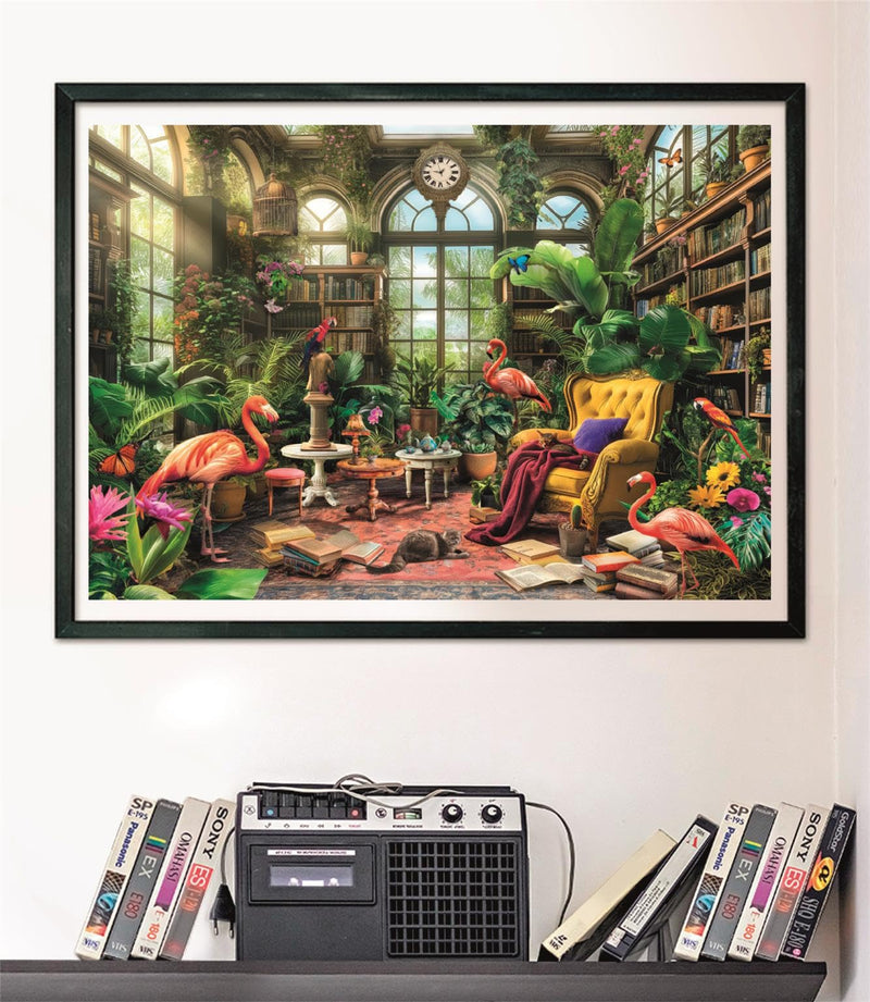 Clementoni - PZ1000: THE GREENHOUSE LIBRARY Games & Toys