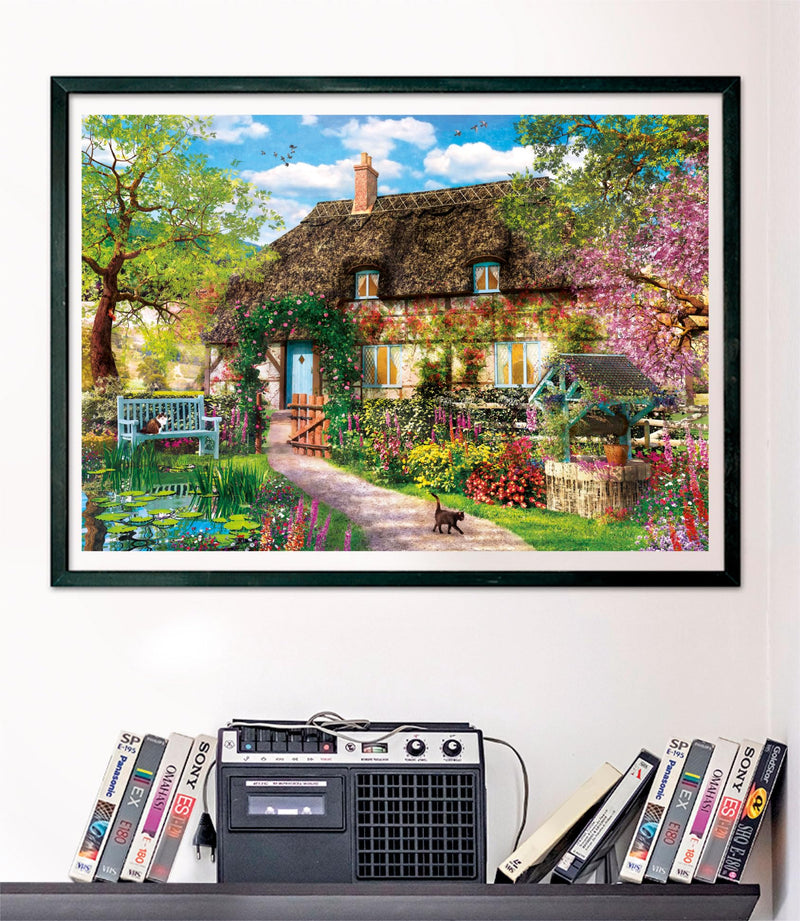 Clementoni - PZ1000: THE OLD COTTAGE Games & Toys