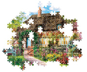 Clementoni - PZ1000: THE OLD COTTAGE Games & Toys