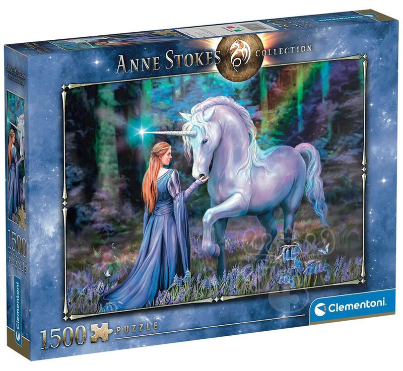 Clementoni - PZ1500: ANNE STOKES: BLUEBELL WOOD Games & Toys