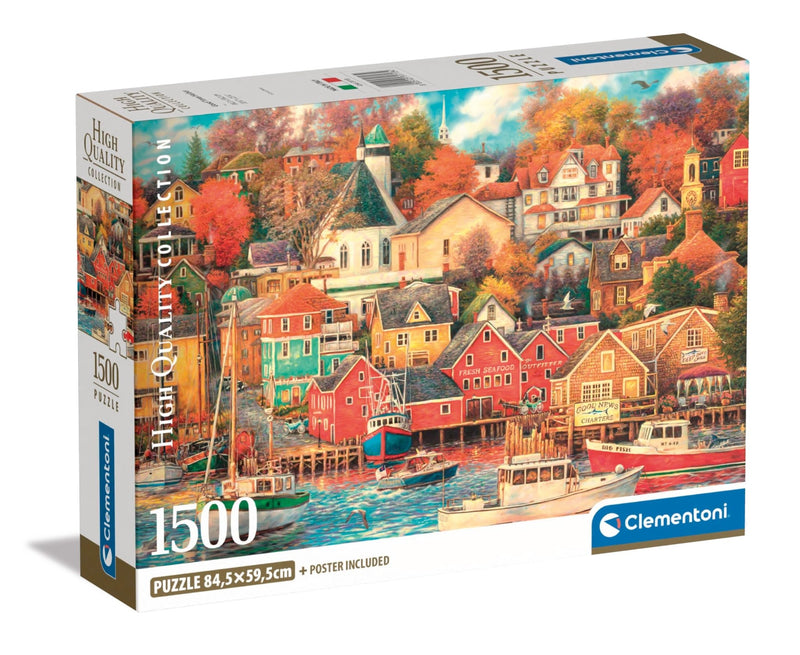 Clementoni - PZ1500: GOOD TIMES HARBOR Games & Toys