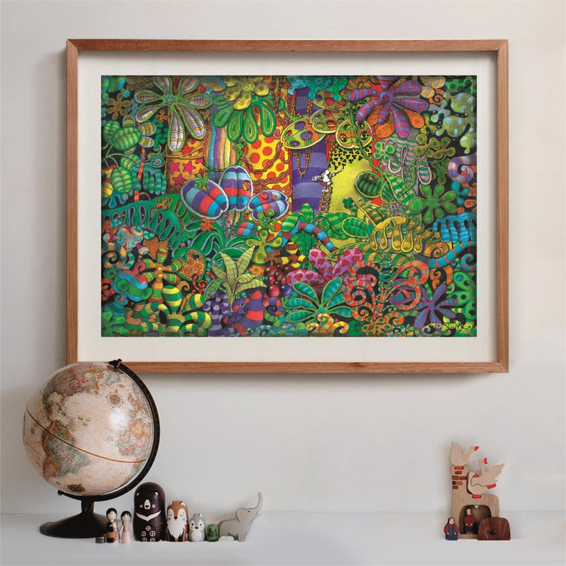 Clementoni - PZ1500: MORDILLO: MULTICOLOURED PLANTS Games & Toys