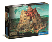 Clementoni - PZ1500: MUSEUM: THE TOWER OF BABEL - BRUEGEL Games & Toys