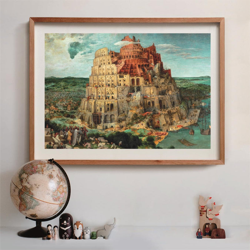 Clementoni - PZ1500: MUSEUM: THE TOWER OF BABEL - BRUEGEL Games & Toys