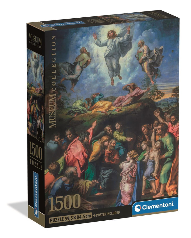 Clementoni - PZ1500: MUSEUM: TRANSFIGURATION - RAPHAËL Games & Toys