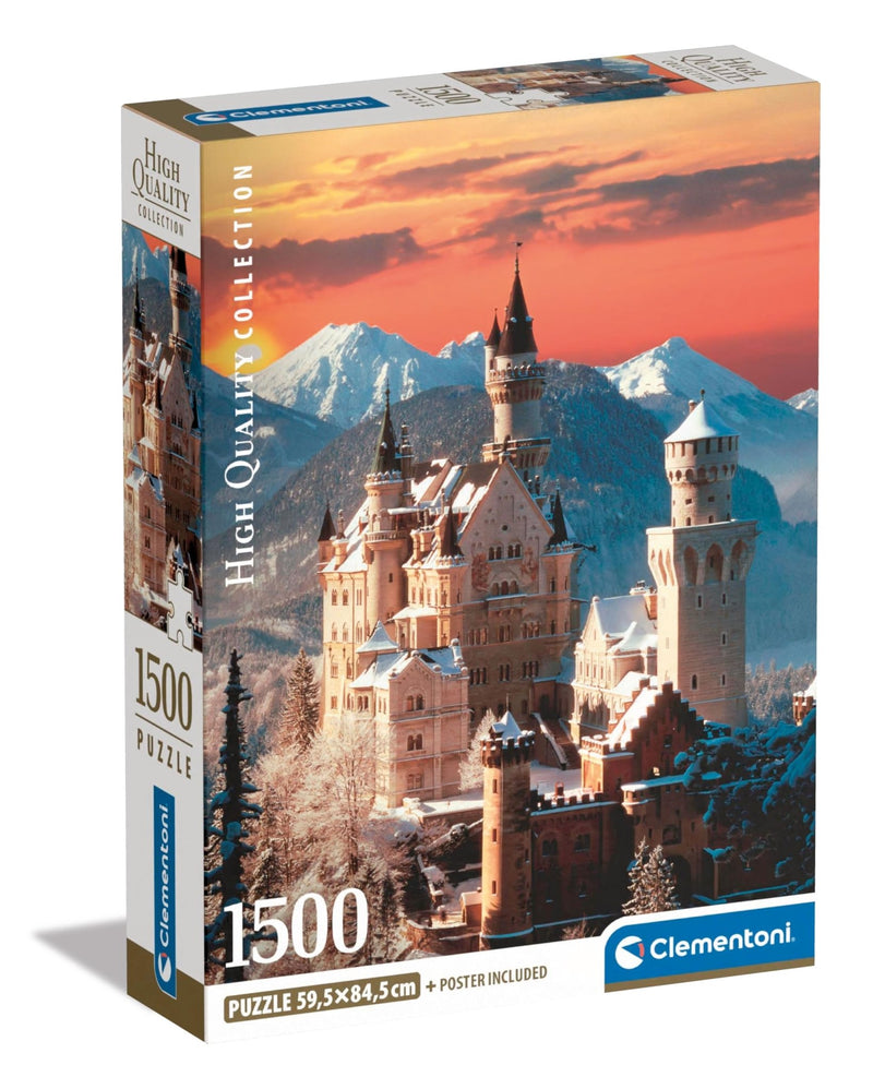 Clementoni - PZ1500: NEUSCHWANSTEIN Games & Toys