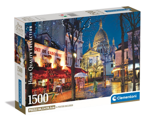 Clementoni - PZ1500: PARIS, MONTMARTRE Games & Toys