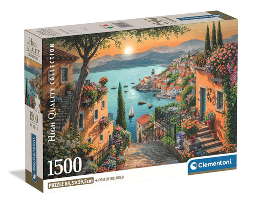 Clementoni - PZ1500: STEPS TO THE HARBOR Games & Toys