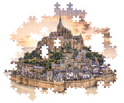 Clementoni - PZ1500: THE MONT SAINT - MICHEL RISING Games & Toys