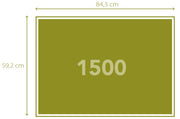 Clementoni - PZ1500: THE TRIBAL SOCIETY Games & Toys