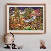 Clementoni - PZ1500: WOODLAND FANTASY GARDEN Games & Toys