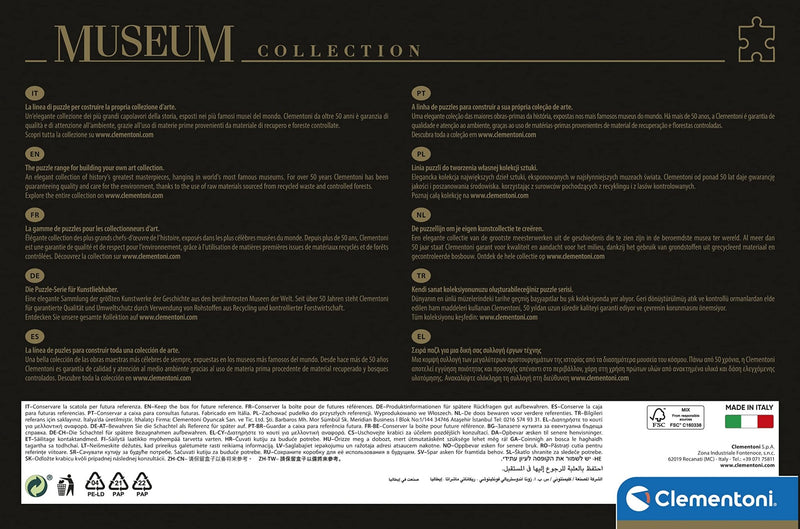 Clementoni - PZ2000: MUSEUM: THE BIRTH OF VENUS - BOTTICELLI Games & Toys