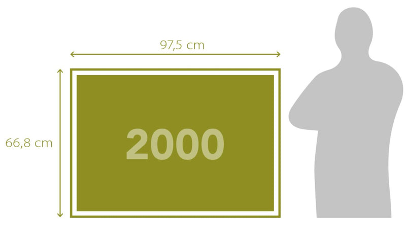 Clementoni - PZ2000: WANDERING AROUND PARIS Games & Toys