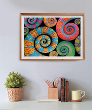 Clementoni - PZ500: COLORBOOM: CURLY TAILS Games & Toys