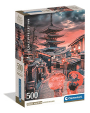 Clementoni - PZ500: EVENING IN KYOTO Games & Toys