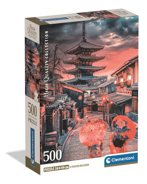 Clementoni - PZ500: EVENING IN KYOTO Games & Toys