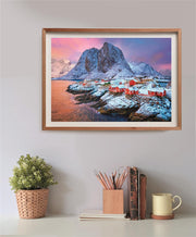 Clementoni - PZ500: HAMNOY VILLAGE Games & Toys