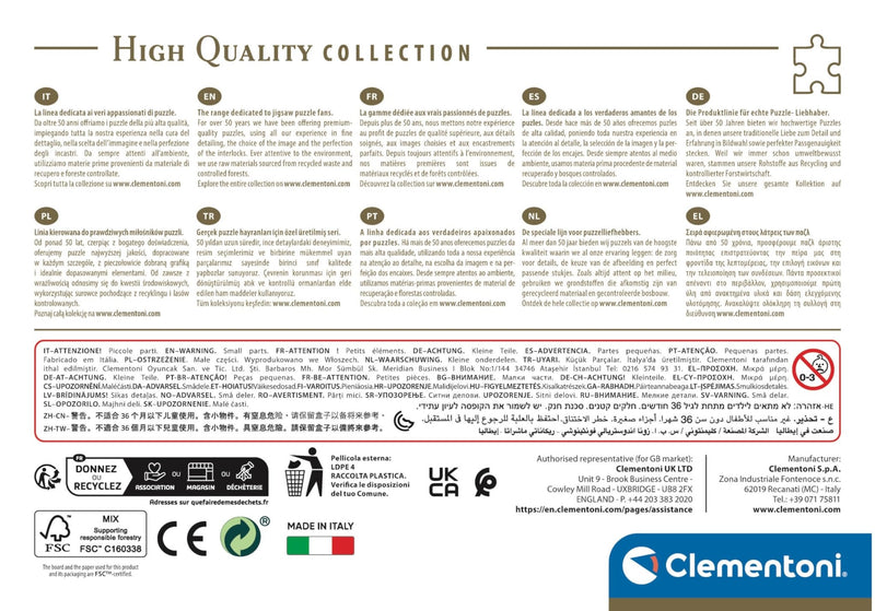 Clementoni - PZ500: LIGHTING VENICE Games & Toys