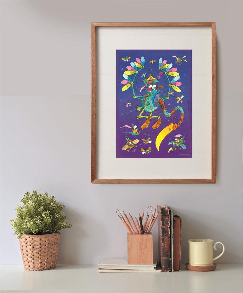 Clementoni - PZ500: MORDILLO: FLYING MACHINE Games & Toys