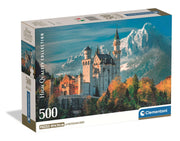 Clementoni - PZ500: NEUSCHWANSTEIN CASTLE Games & Toys