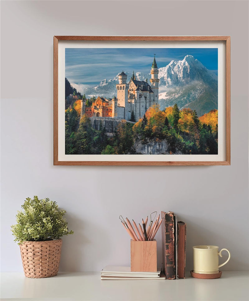 Clementoni - PZ500: NEUSCHWANSTEIN CASTLE Games & Toys