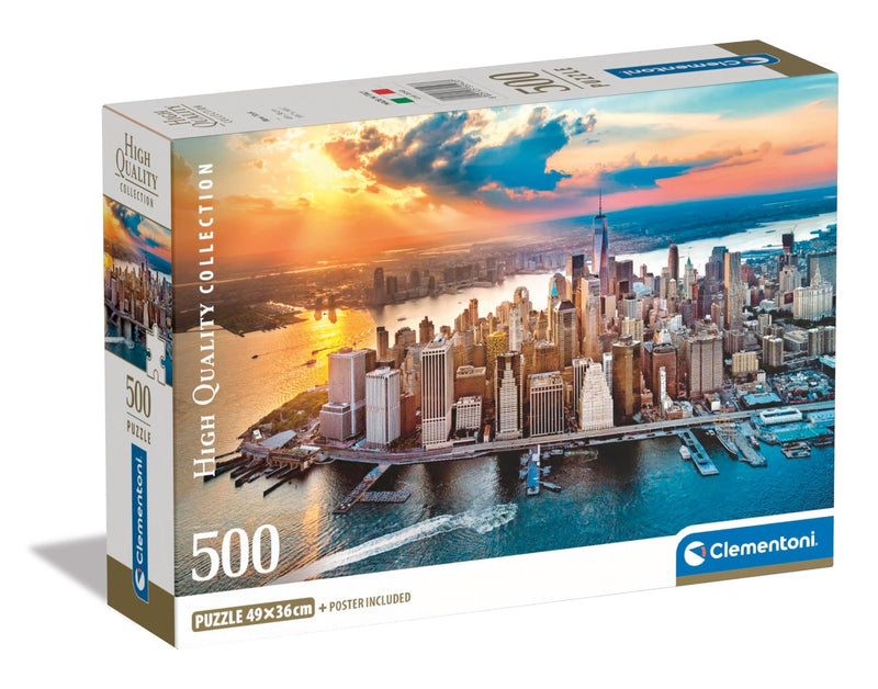 Clementoni - PZ500: NEW YORK Games & Toys