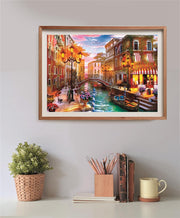 Clementoni - PZ500: SUNSET OVER VENICE Games & Toys