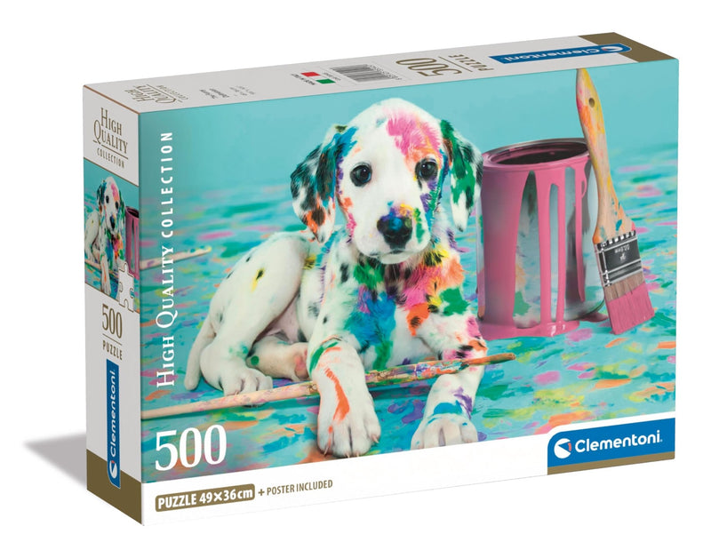 Clementoni - PZ500: THE FUNNY DALMATIAN Games & Toys