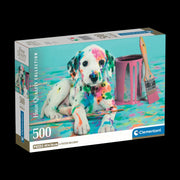 Clementoni - PZ500: THE FUNNY DALMATIAN Games & Toys
