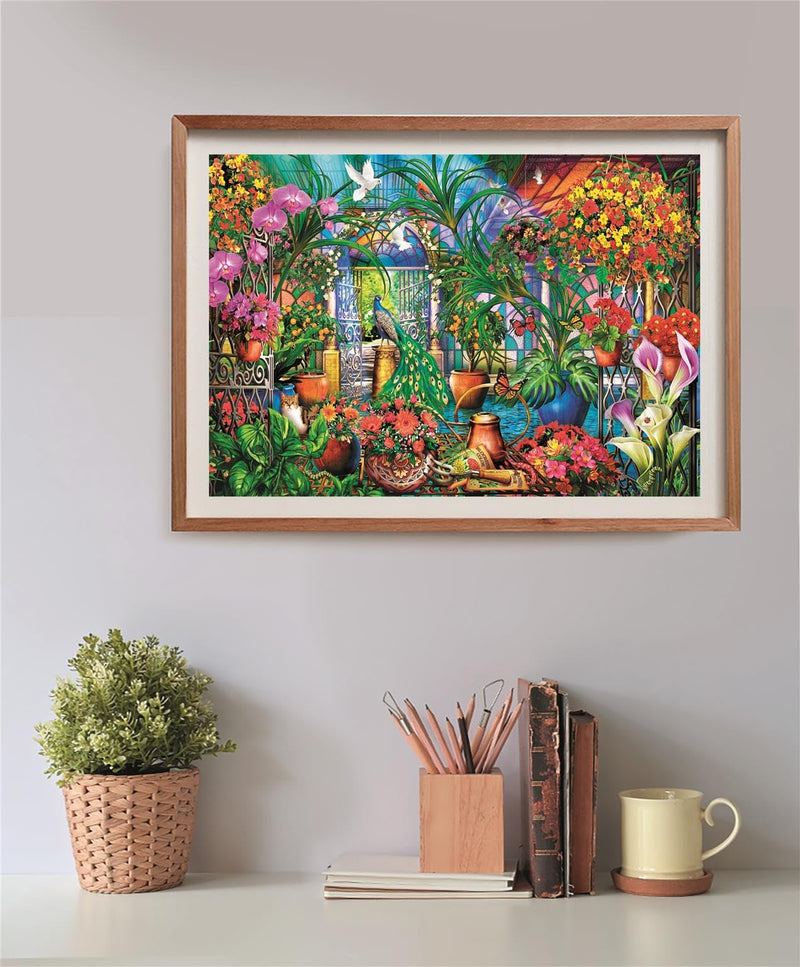 Clementoni - PZ500: THE GREENHOUSE CARETAKERS Games & Toys