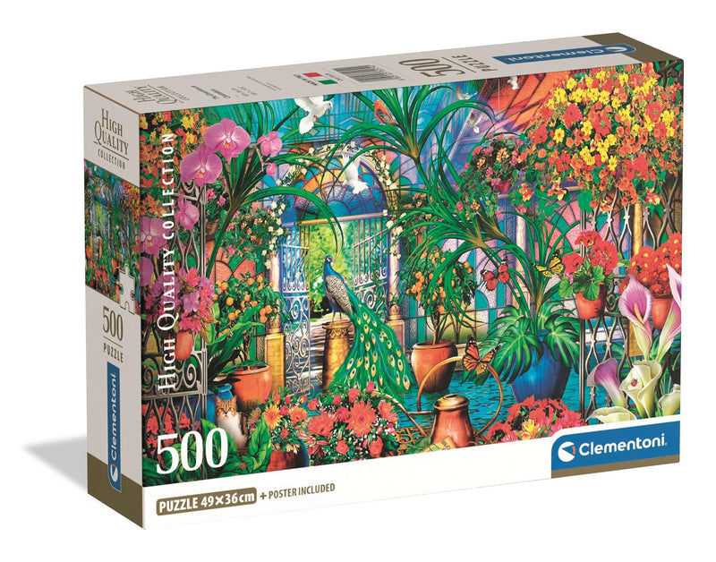 Clementoni - PZ500: THE GREENHOUSE CARETAKERS Games & Toys