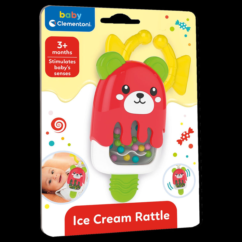 Clementoni - RATTLE - ICE CREAM Games & Toys
