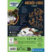Clementoni - SCIENCE & JEU: ARCHÉO - LUDIC - STÉGOSAURE Toys & Games