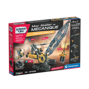 Clementoni - SCIENCE & JEU: ATELIER MÉCANIQUE - GRU MOBILE Toys & Games