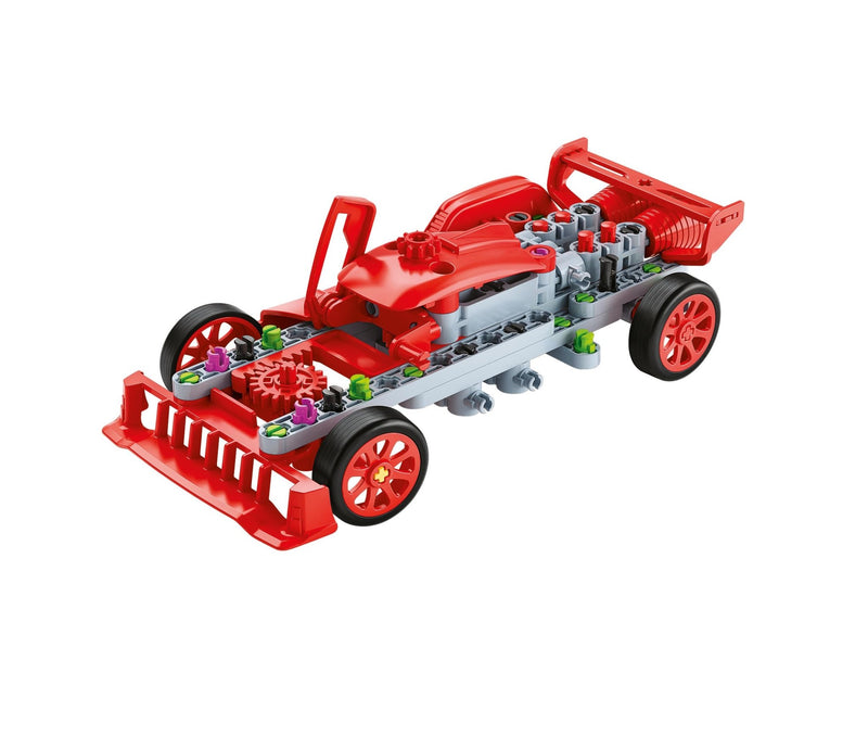 Clementoni - SCIENCE & JEU: ATELIER MÉCANIQUE - VOITURE LE MANS Games & Toys