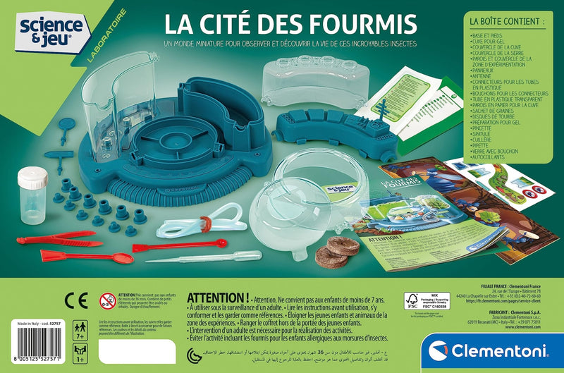 Clementoni - SCIENCE & JEU: LA CITÉ DES FOURMIS Games & Toys