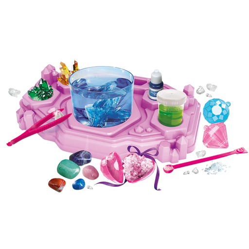 Clementoni - SCIENCE & JEU: LAB BIJOUX EN CRYSTAL Toys & Games