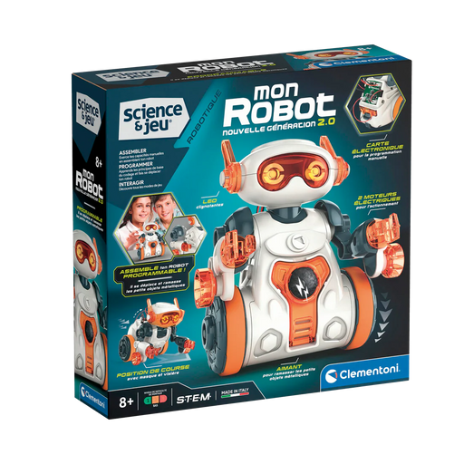Clementoni - SCIENCE & JEU: MIO LE ROBOT Toys & Games