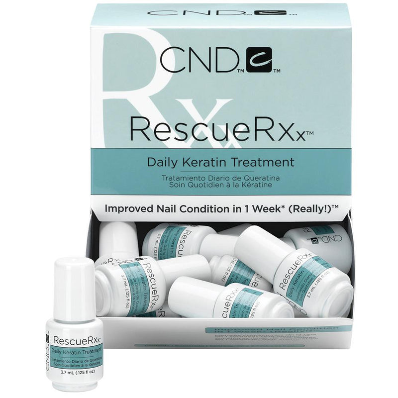 CND - RescueRxx Keratin Treatment - (0.125oz./3.7ml) - 40/case