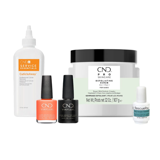 CND - Hand Starter Scrub 5 Items Beauty & Personal Care