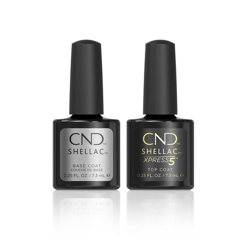 CND - Shellac Base Coat 7.3 mL & Xpress 5 Coat 7.3 mL