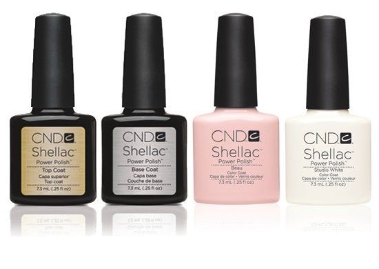 CND - Shellac French Manucure Set