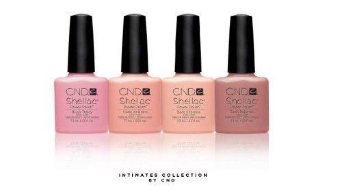 CND - Shellac Polish Nudes Intimates Collection (4 Shades) Beauty & Personal Care