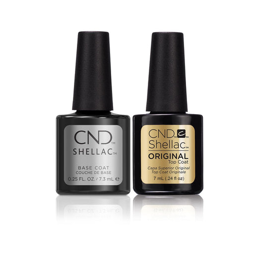 CND - Shellac Top & 1X Shellac Base 0.25 Oz