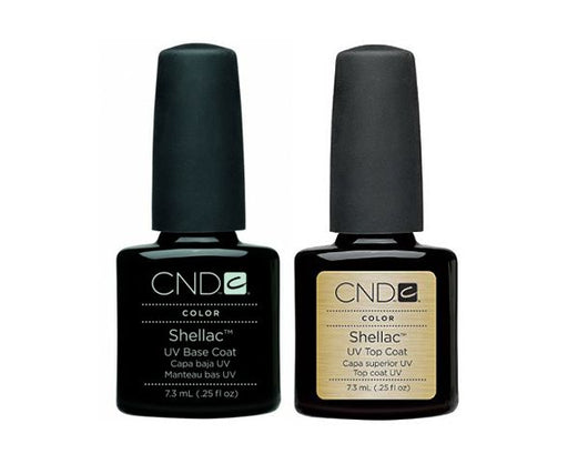 CND - Shellac Top & 1X Shellac Base 0.25 Oz Kit Beauty & Personal Care