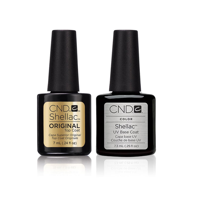 CND - Shellac Top Coat 7.3 mL & Base Coat 7.3 mL Kit Beauty & Personal Care