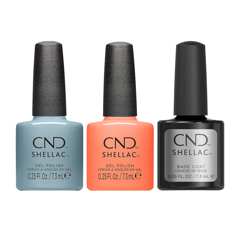 CND - Shellac Trio Base 2 Gel Colors Beauty & Personal Care