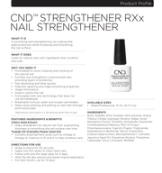 CND Strengthener Rxx (0.5oz.) Beauty & Personal Care