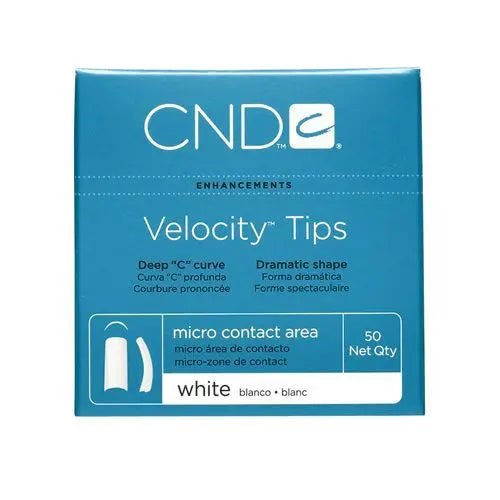 CND - Velocity Tips White 50Pk Beauty & Personal Care 4