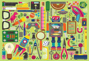 Cobble Hill - 100 Piece Jigsaw Puzzle - Nerdy Junk Drawer Toys & Games